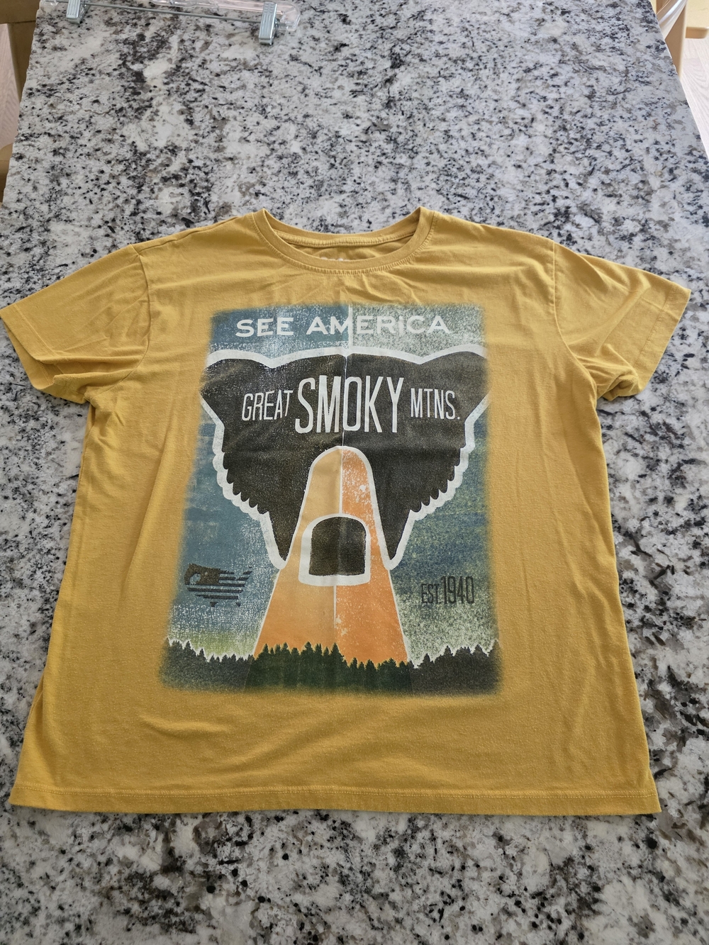 Creative Action Network Graphic Tee - Mustard